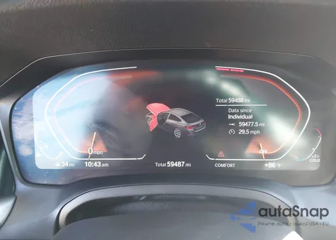 2022 BMW 430I Gran Coupe from USA, damaged, VIN WBA63AV05NFM08575